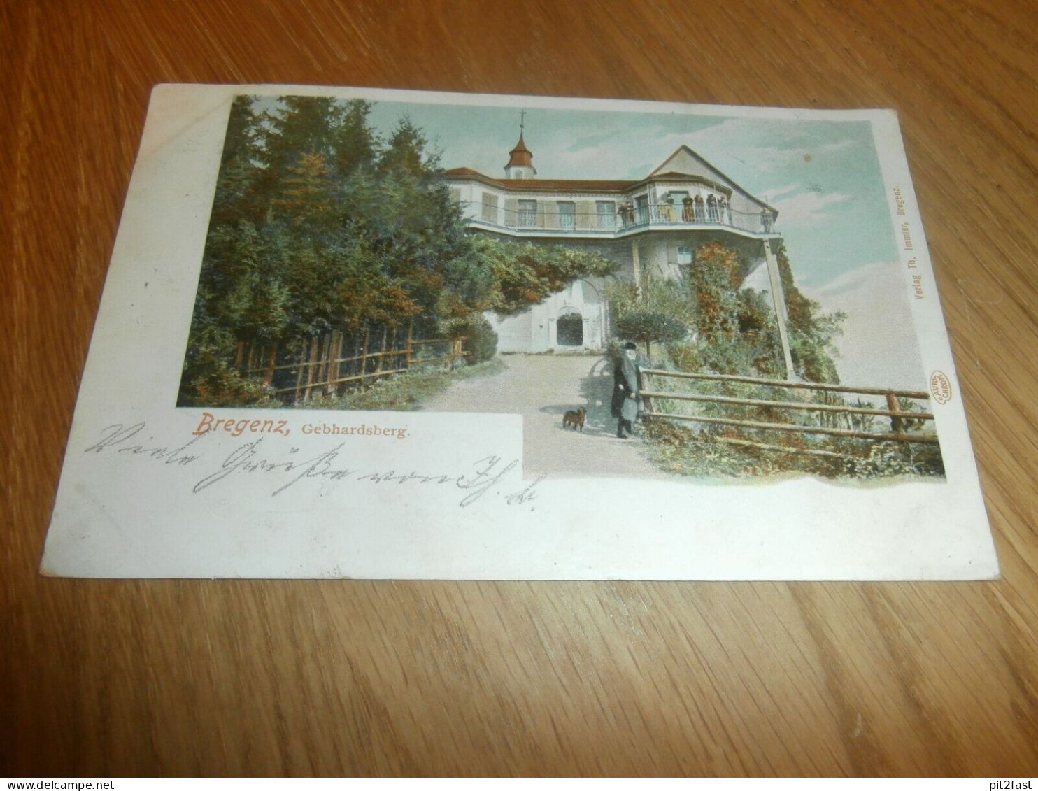 Bregenz , 1901 , Gebhardsberg , Ansichtskarte , Postkarte !!! - Bregenz