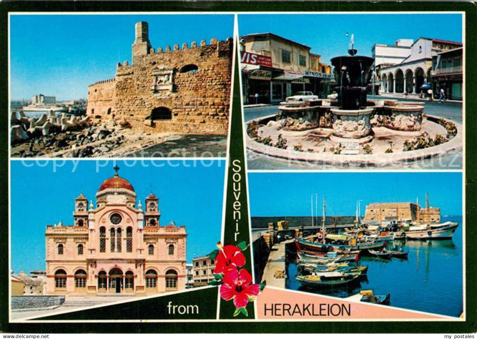 73293698 Heraklion Iraklio Festung Gebaeude Brunnen Hafen Heraklion Iraklio - Griekenland