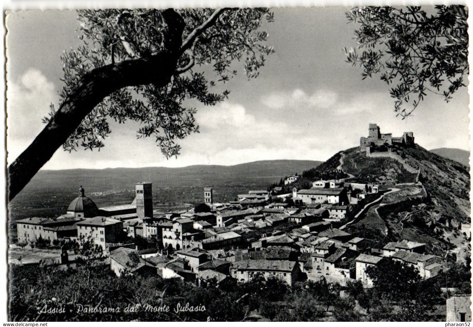 Assisi- Vue Generale Prisedu Mont Subasio - Perugia