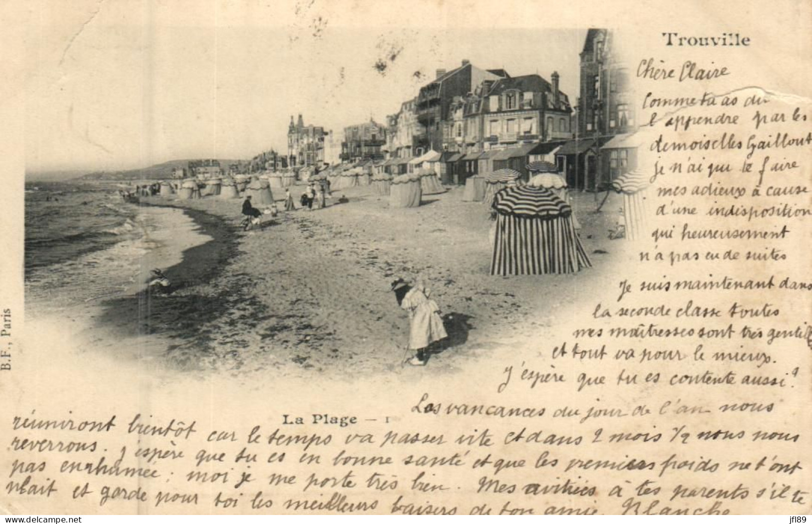 France > [14] Calvados > Trouville -  Le Bord De Mer - 7846 - Trouville