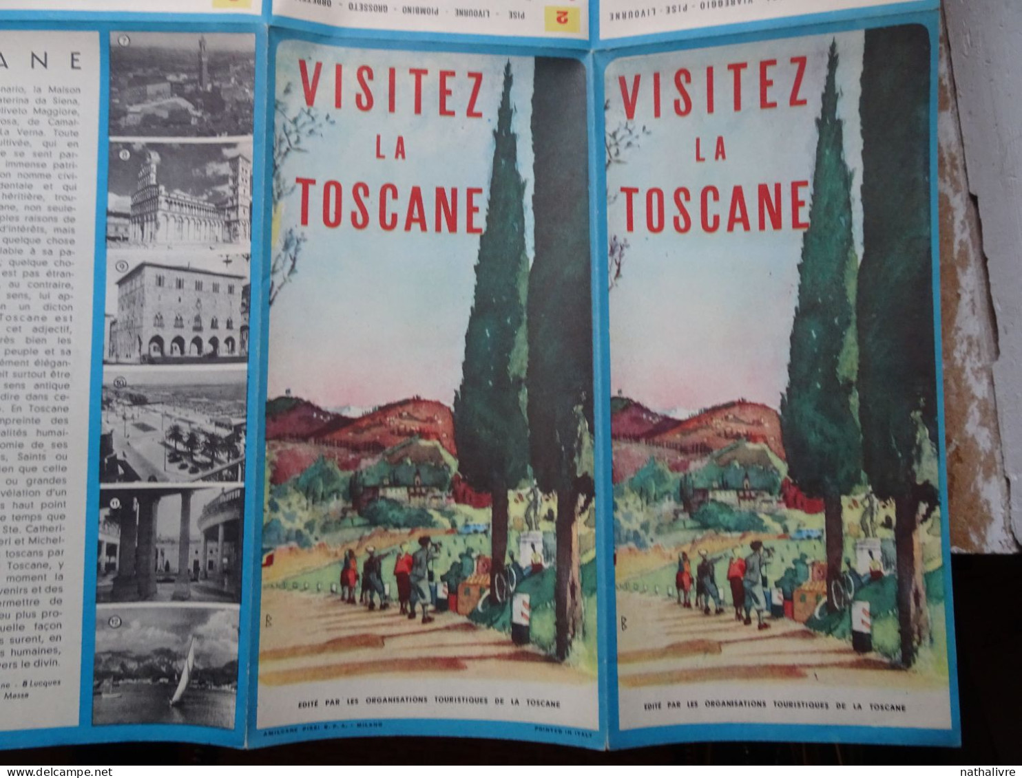 ITALIE - DEPLIANT TOURISTIQUE - VISITEZ LA TOSCANE - Toeristische Brochures