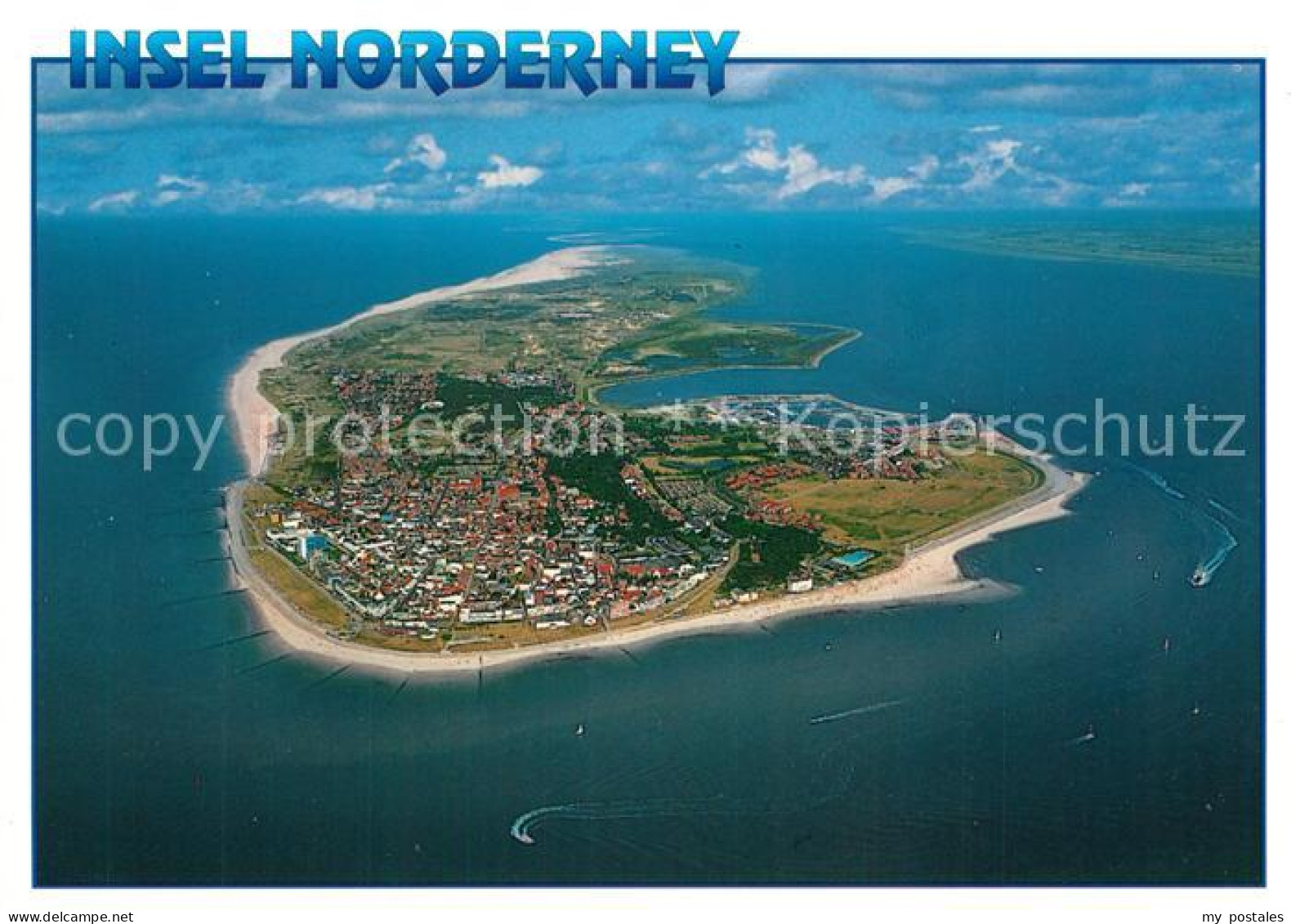 73293541 Norderney Nordseebad Nordseeinsel Fliegeraufnahme Norderney Nordseebad - Norderney