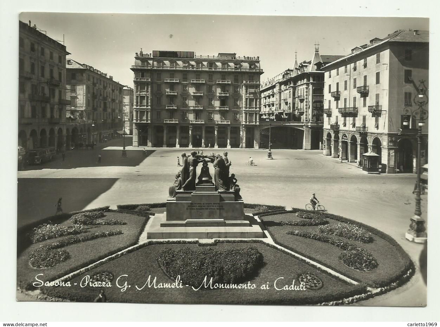 SAVONA - PIAZZA G.MAMELI - MONUMENTO AI CADUTI - NV FG - Savona