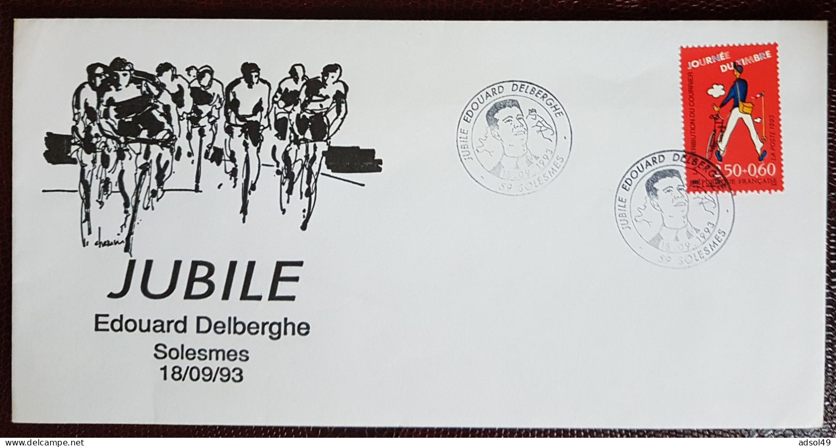 France 1993 - Expo Philathélique Edouard Delberghe - Collections & Lots