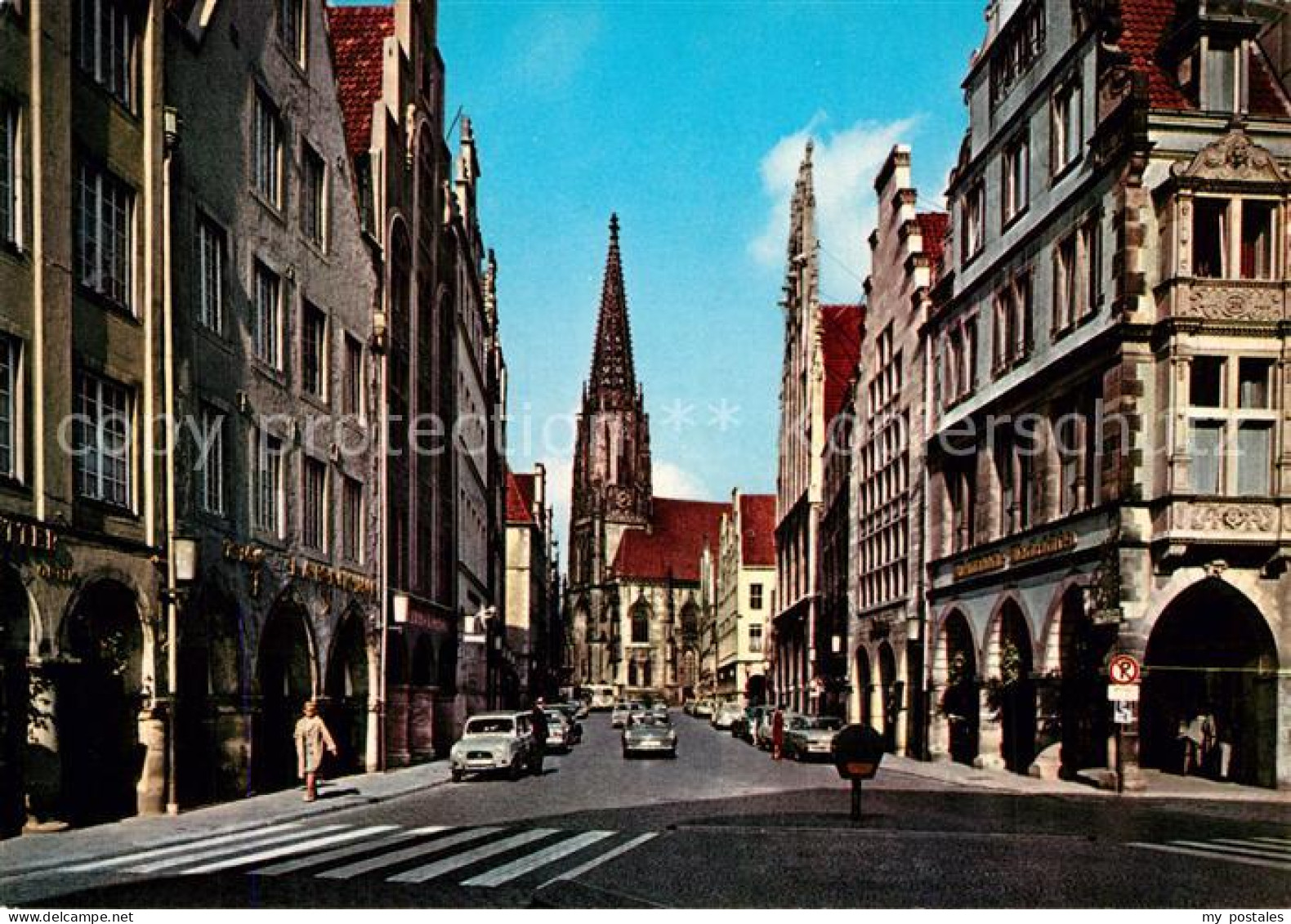 73293430 Muenster Westfalen Prinzipalmarkt Lambertikirche Muenster Westfalen - Münster