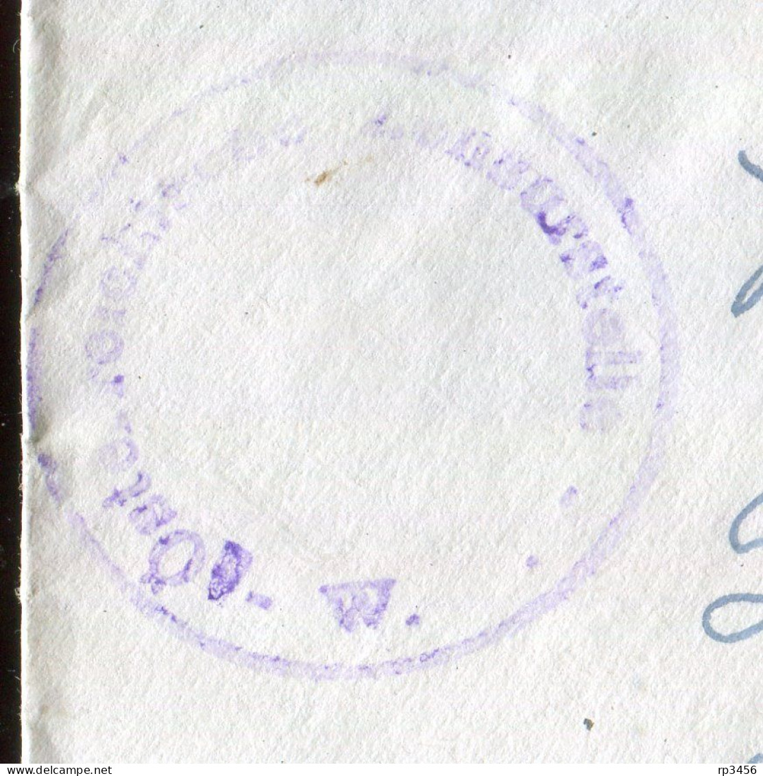 "USA" 1950, Brief Mit "ZENSUR" Ex Meridian Nach Wien, Rueckseits Vignettenpaar (R1216) - Cartas & Documentos