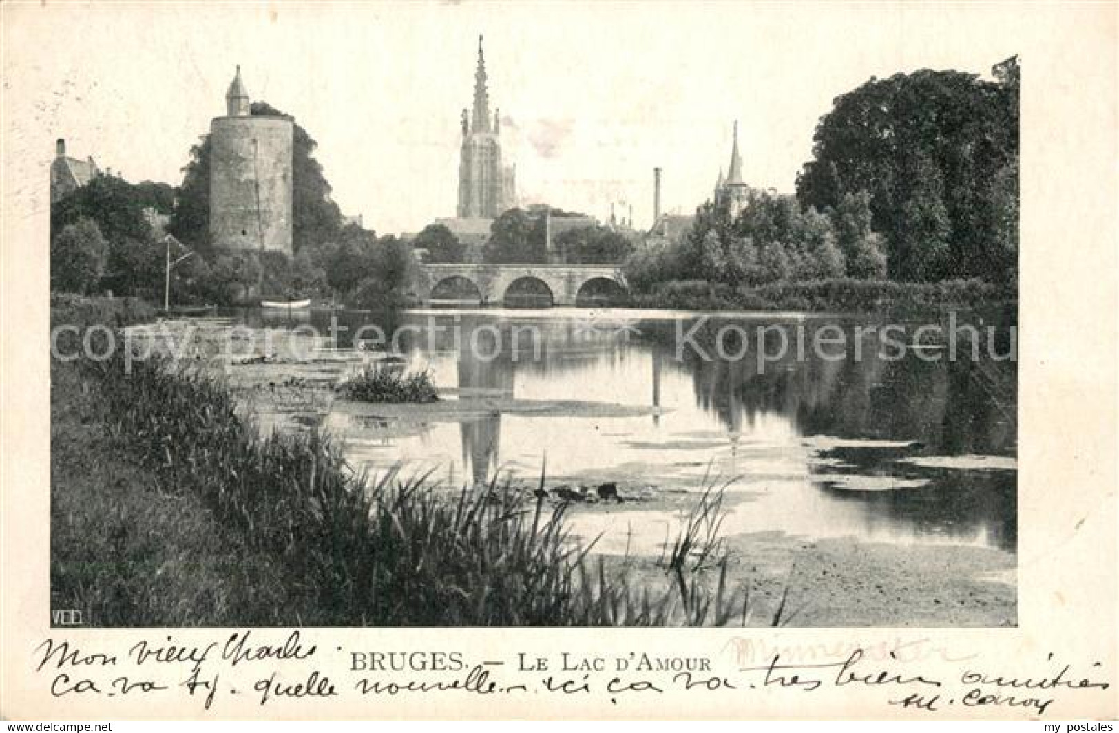 73293346 Bruges Flandre Le Lac D Amour Bruges Flandre - Other & Unclassified