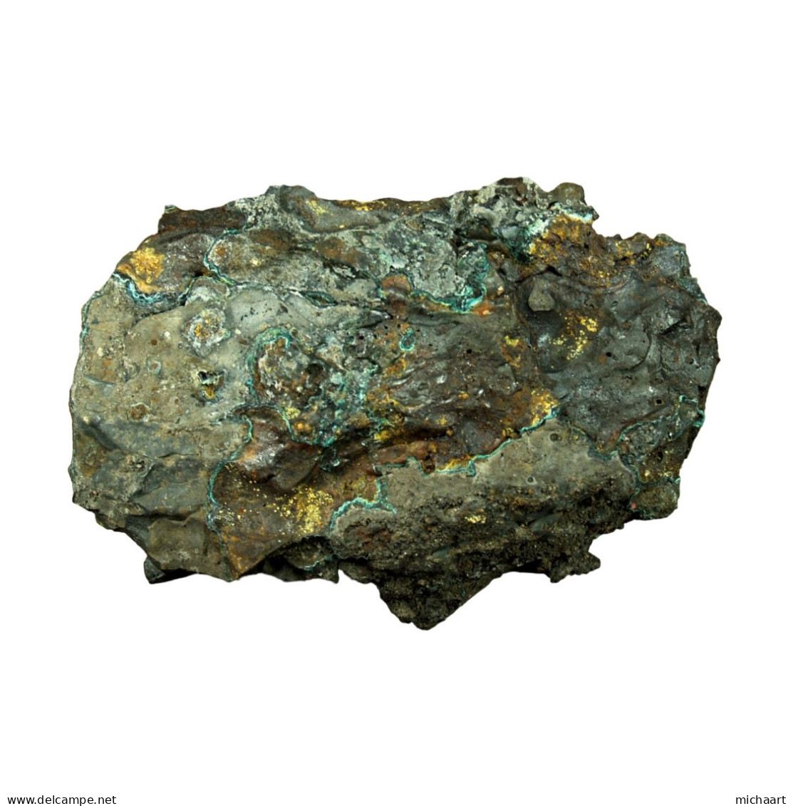 Late Roman Slag Mineral Specimen 961g - 33oz Cyprus Troodos Ophiolite 04402 - Minéraux