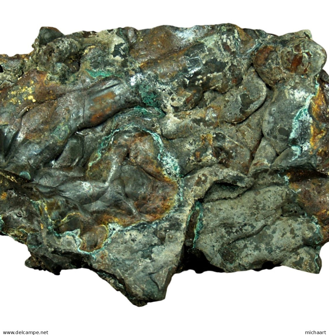 Late Roman Slag Mineral Specimen 961g - 33oz Cyprus Troodos Ophiolite 04402 - Mineralen