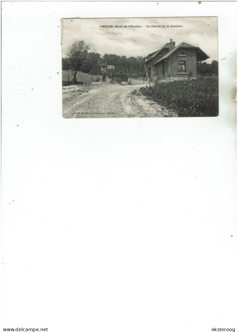 Orroir - ( Mont De 'l Enclus - Le Chaletde La Sabliere - Kluisbergen