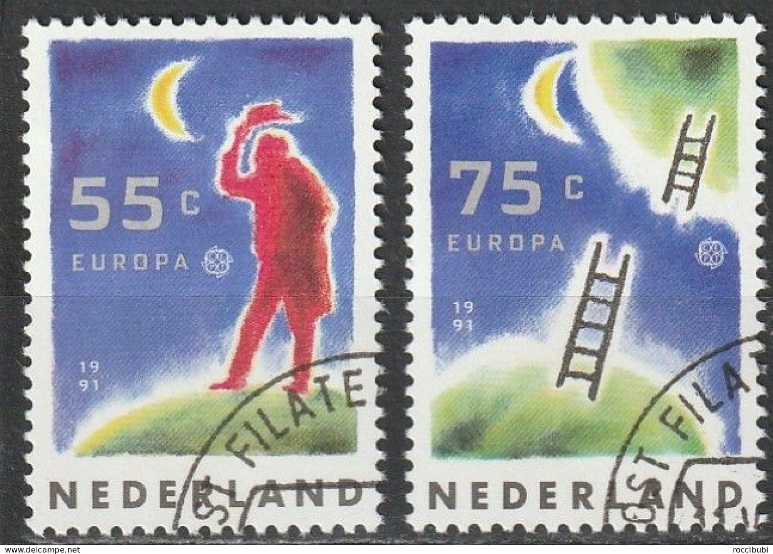 1991...1409/1410 O - Used Stamps