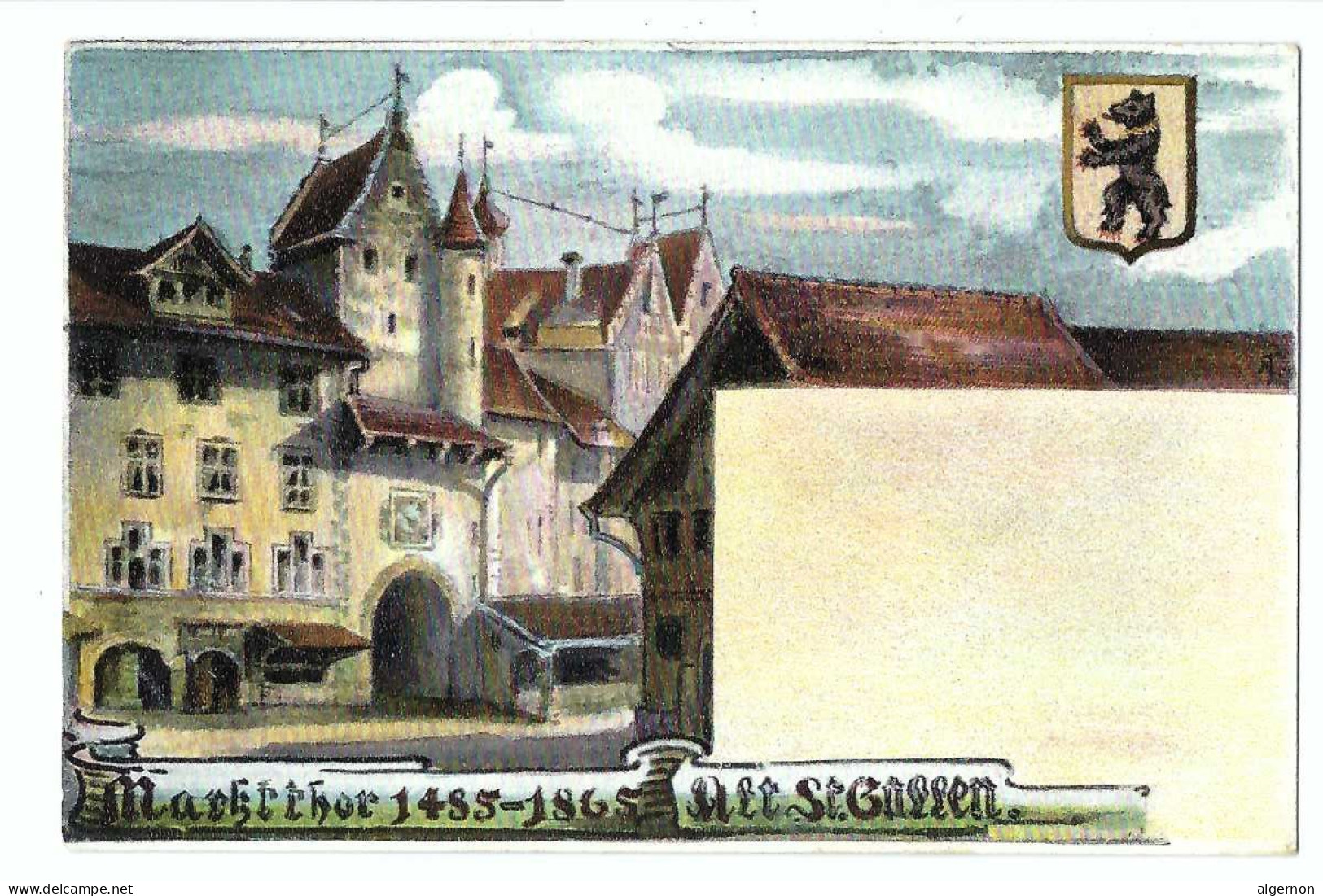 32533 - St.Gallen Marktthor - Alt St. Gallen - Saint-Gall