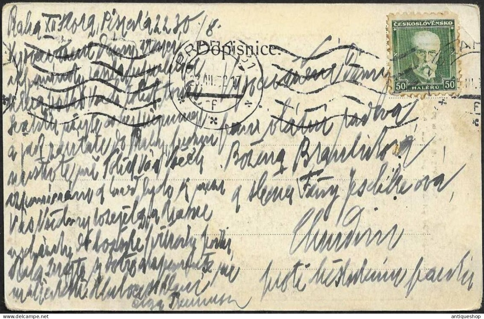 Czech Republic-----Praha(Prazske Mestske Pojistovny)-----old Postcard - Czech Republic