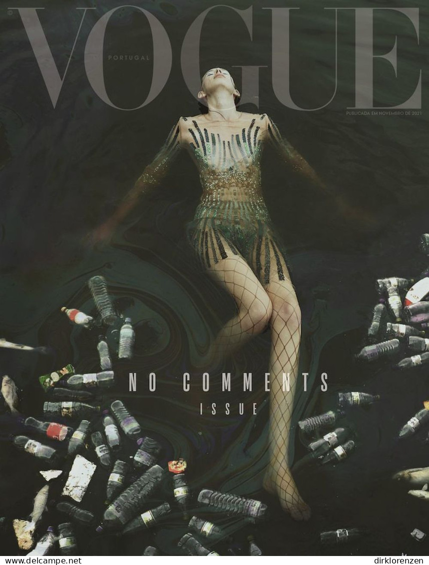 Vogue Magazine Portugal 2021-11 Kerrigan Clark Cover 2 - Non Classés