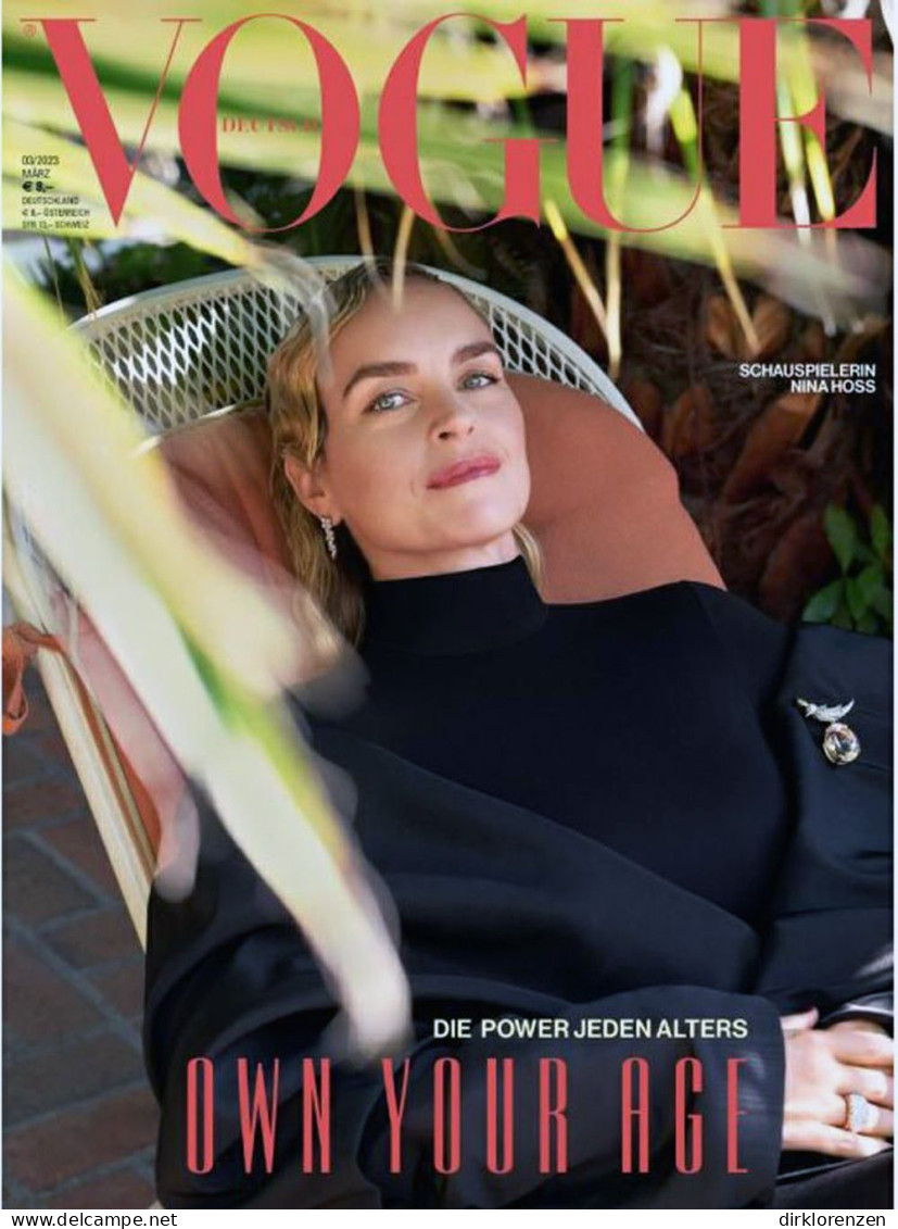 Vogue Magazine Germany 2023-03 Nina Hoss - Sin Clasificación