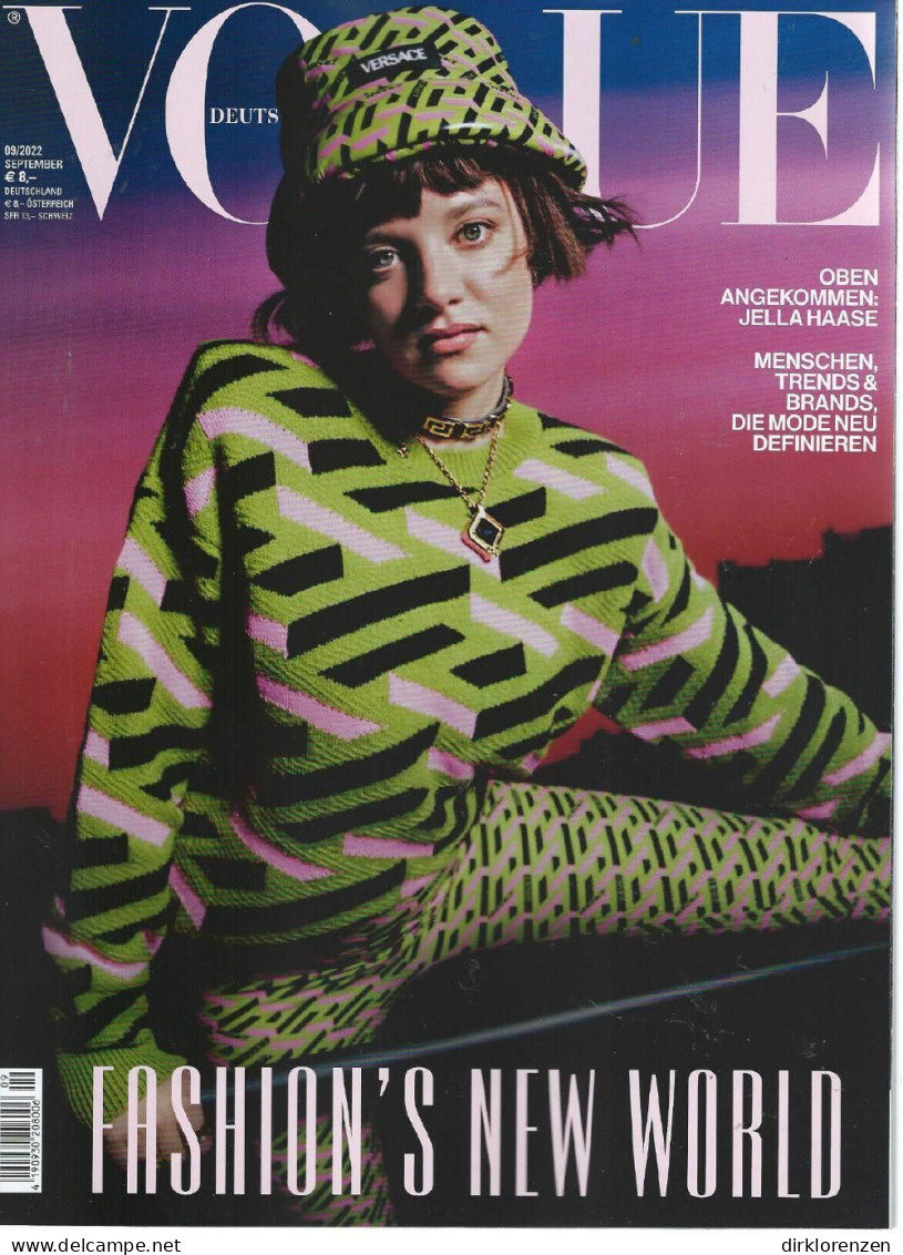 Vogue Magazine Germany 2022-09 Jella Haase - Unclassified