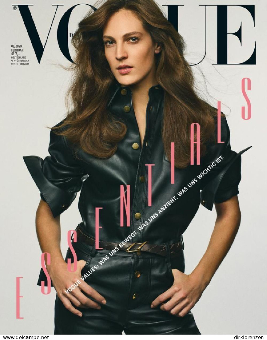 Vogue Magazine Germany 2020-02 Othilia Simo - Non Classés