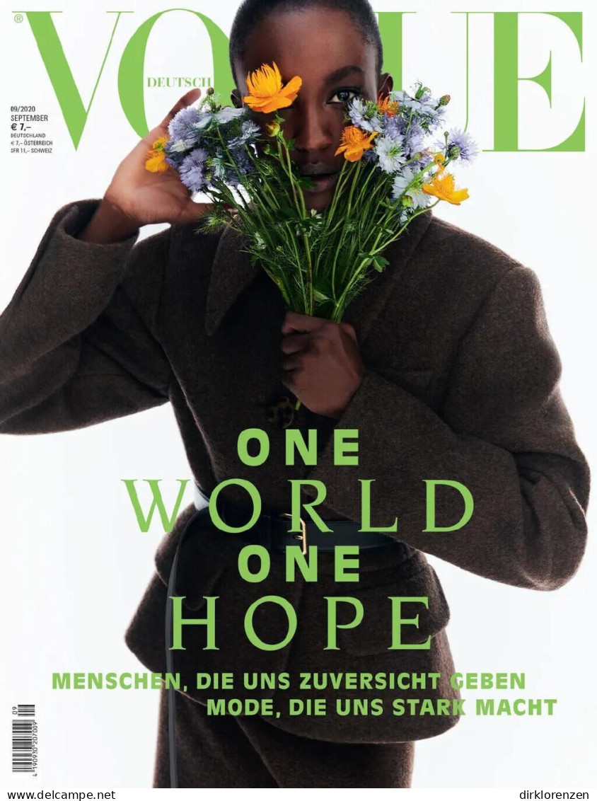 Vogue Magazine Germany 2020-09 Nicole Atieno  - Unclassified