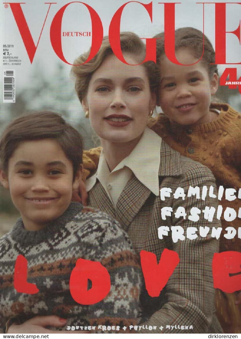 Vogue Magazine Germany 2019-05 Doutzen Kroes  - Sin Clasificación