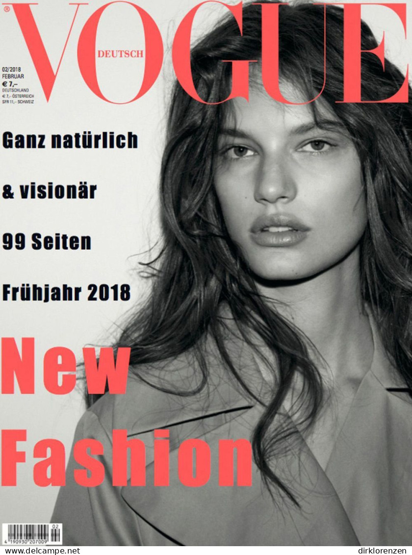 Vogue Magazine Germany 2018-02 Faretta - Sin Clasificación