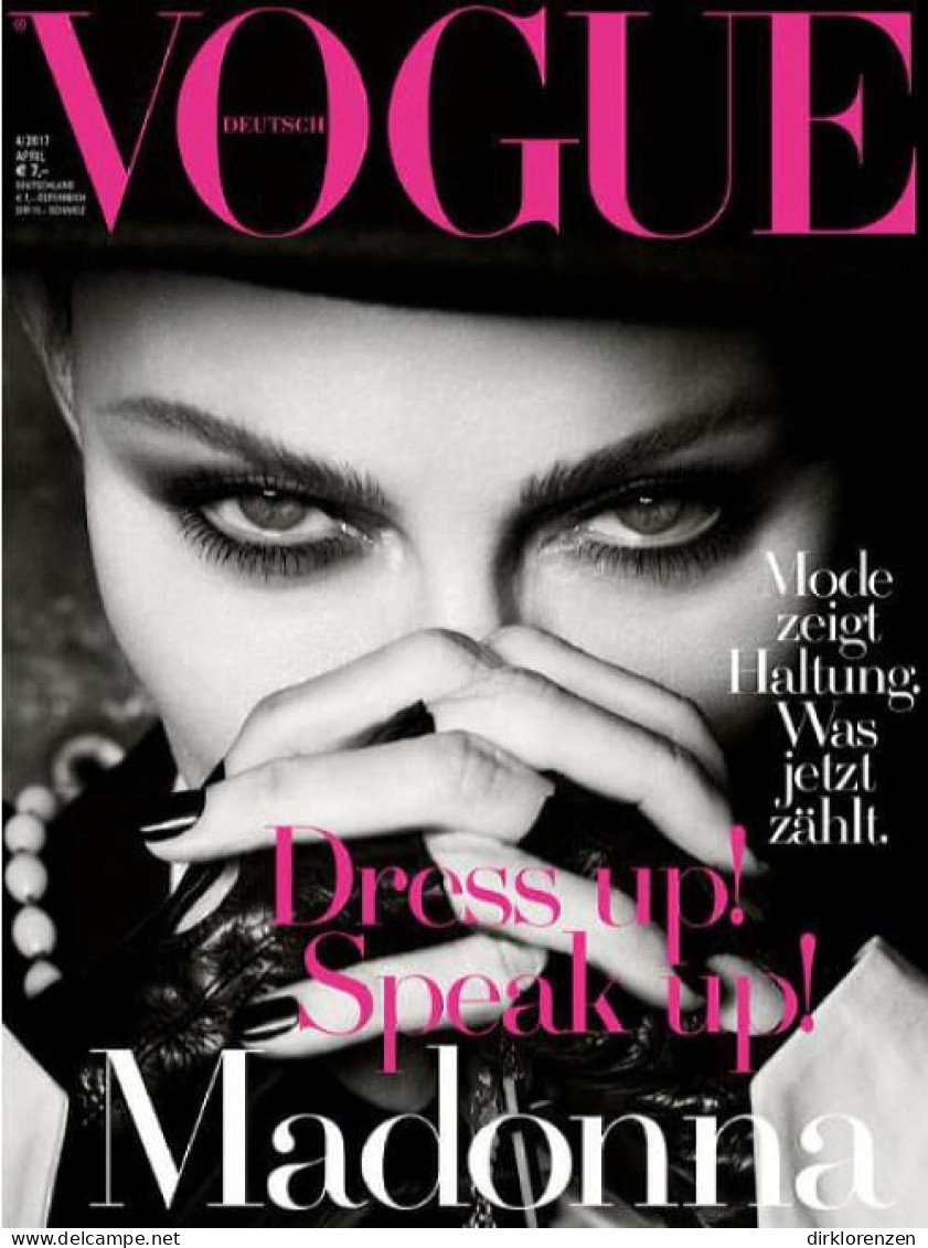 Vogue Magazine Germany 2017-04 Madonna Cover 2 - Non Classés