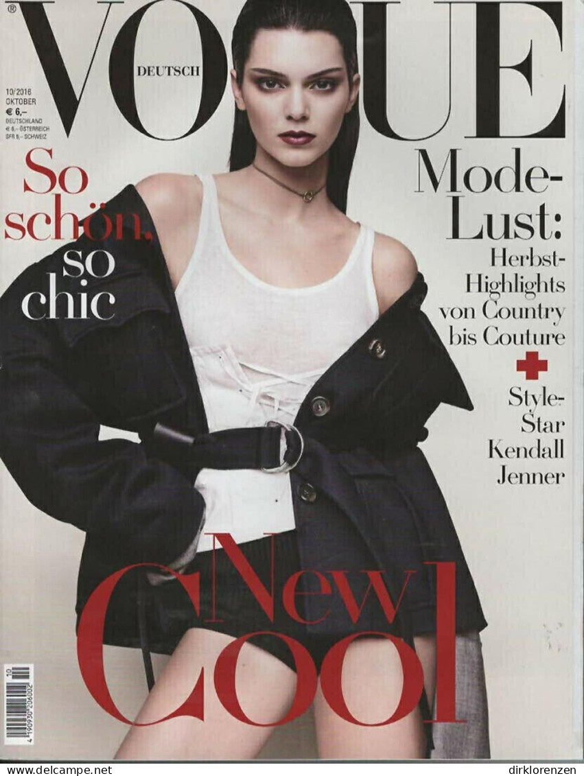 Vogue Magazine Germany 2016-10 Kendall Jenner - Non Classés