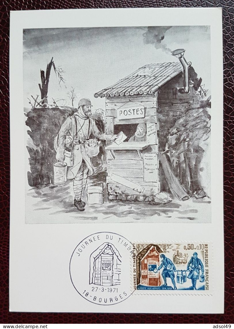 France 1971 - Journée Du Timbre - Unused Stamps