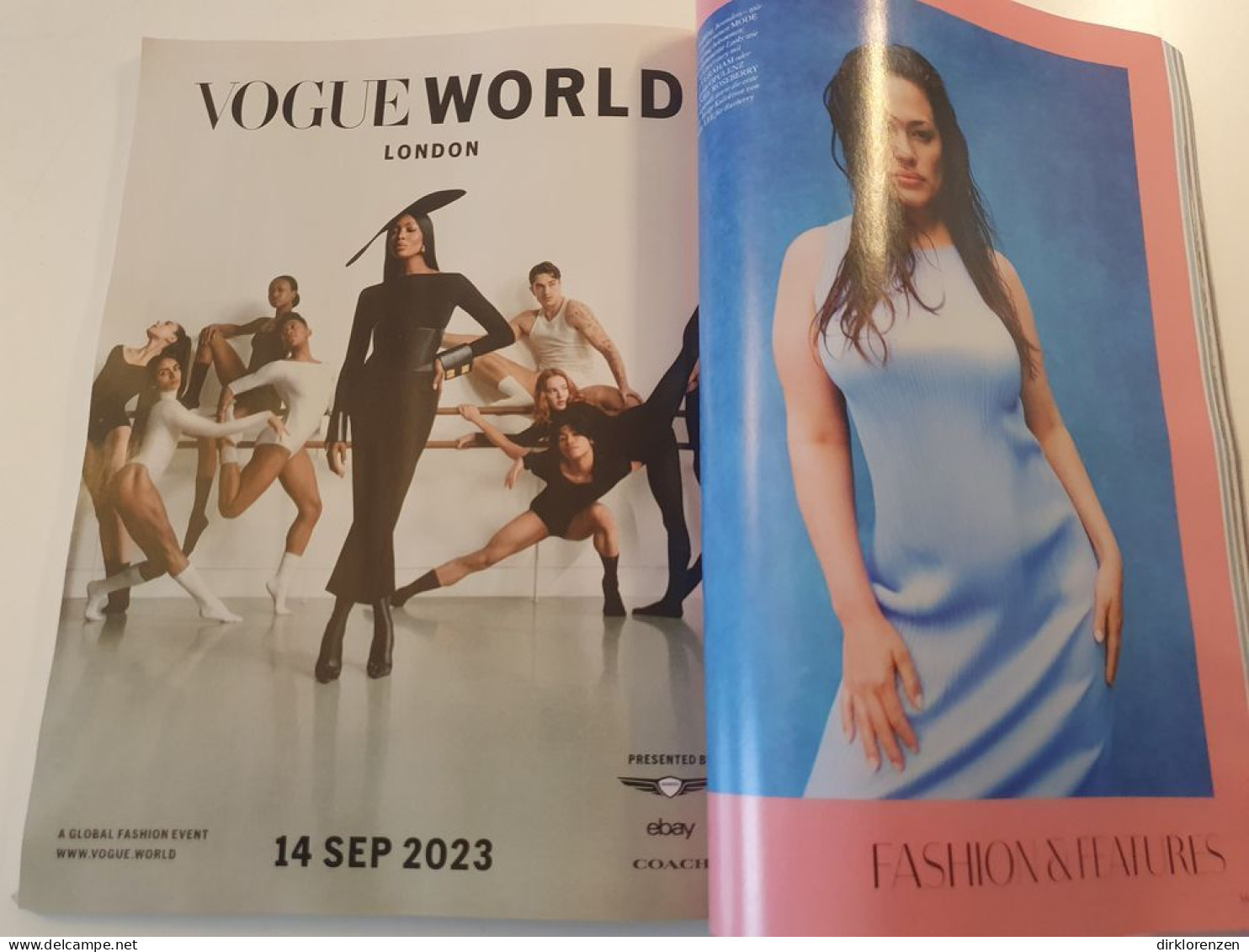 Vogue Magazine Germany 2023-09 Ashley Graham Crawford Evangelista Campbell 