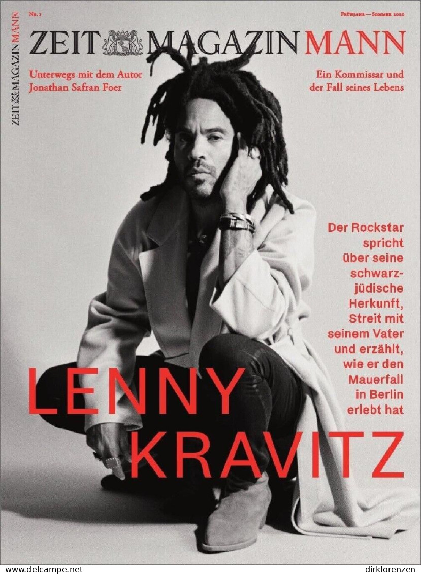 Zeit Magazine Mann Germany 2020-1 Lenny Kravitz  - Non Classés