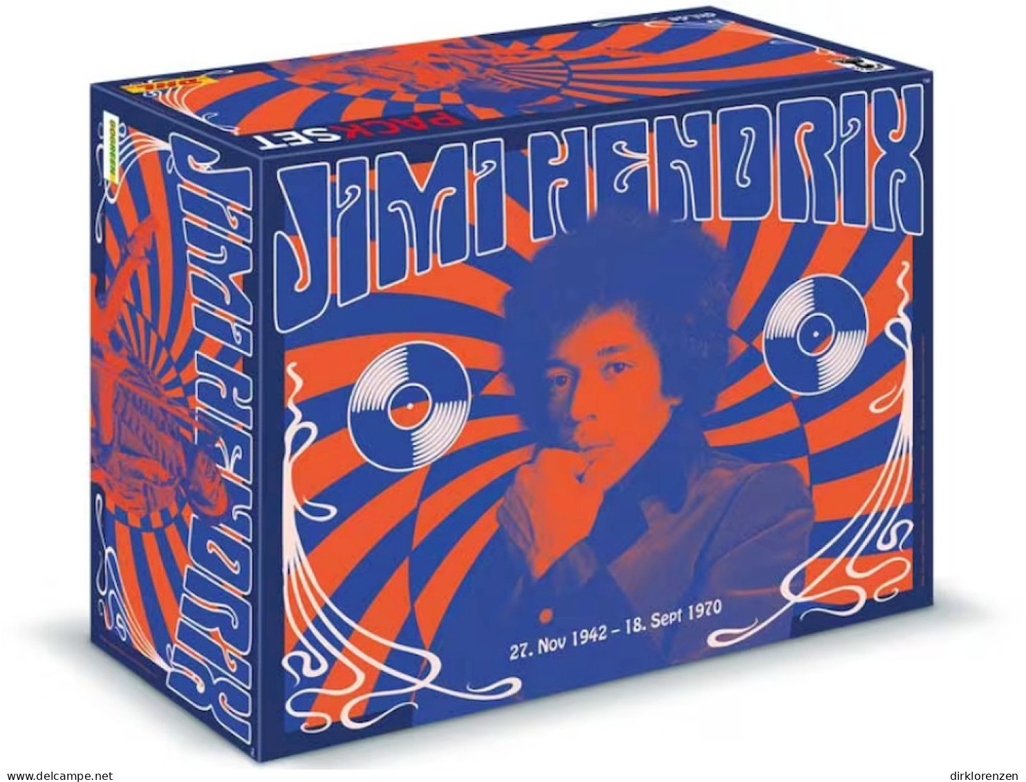 Jimi Hendrix Packset M Sonderedition Deutsche Post - Non Classés