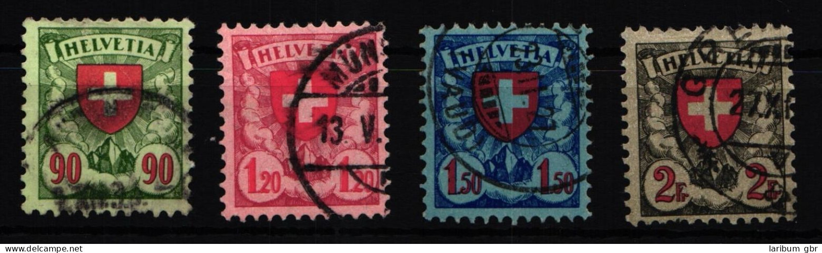 Schweiz 194-197 Gestempelt #KL371 - Other & Unclassified