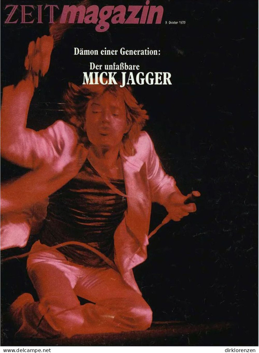 Zeit Magazine Germany 2023-24 Mick Jagger - Non Classés