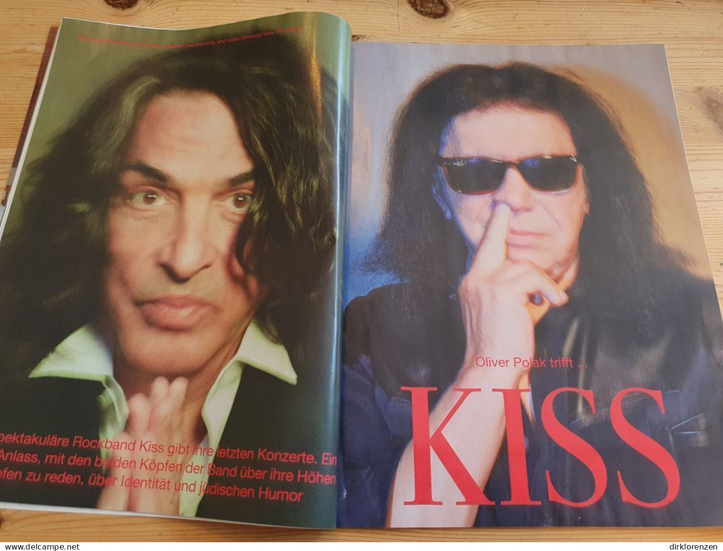 Zeit Magazine Germany 2023-23 Kiss Interview - Unclassified