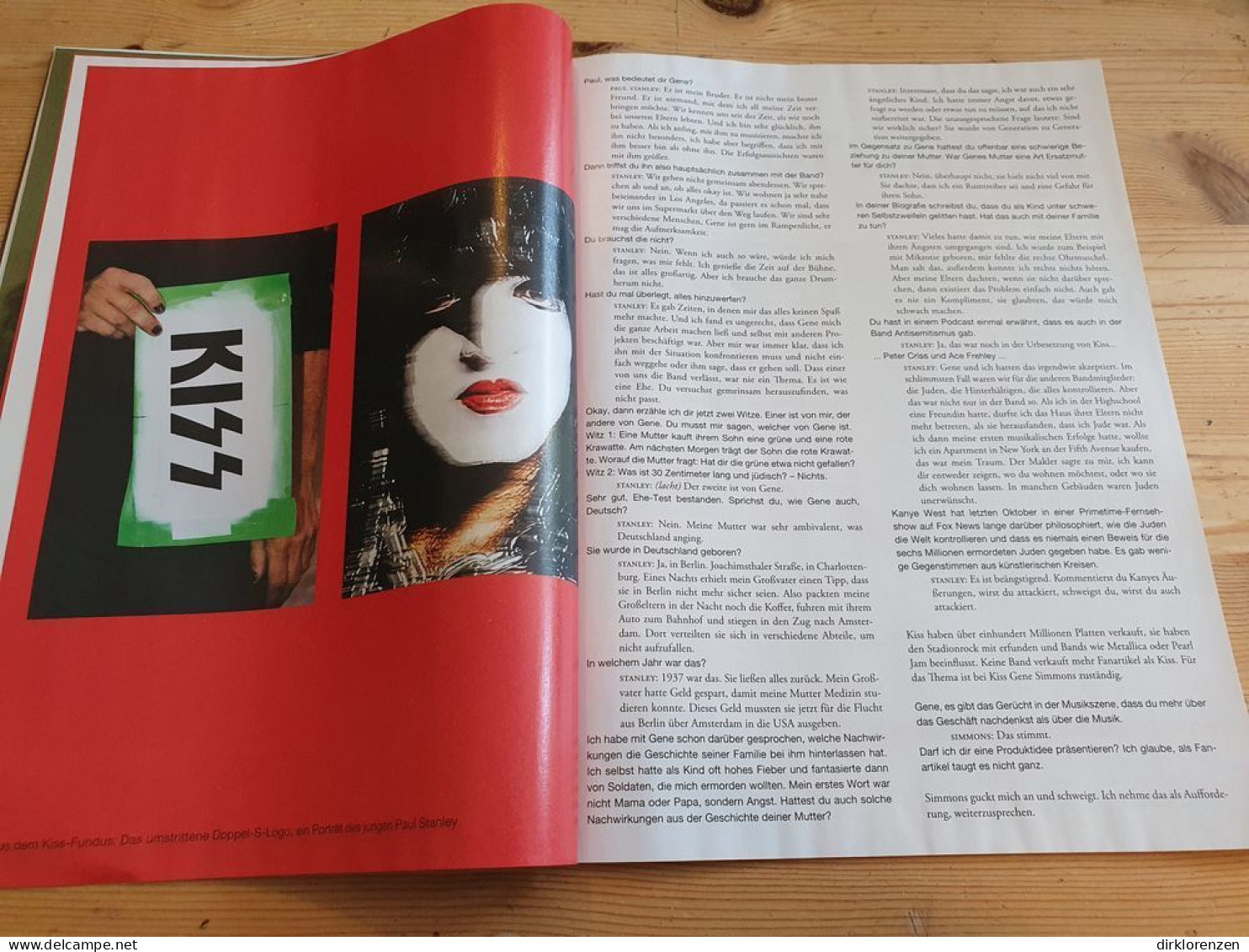 Zeit Magazine Germany 2023-23 Kiss Interview