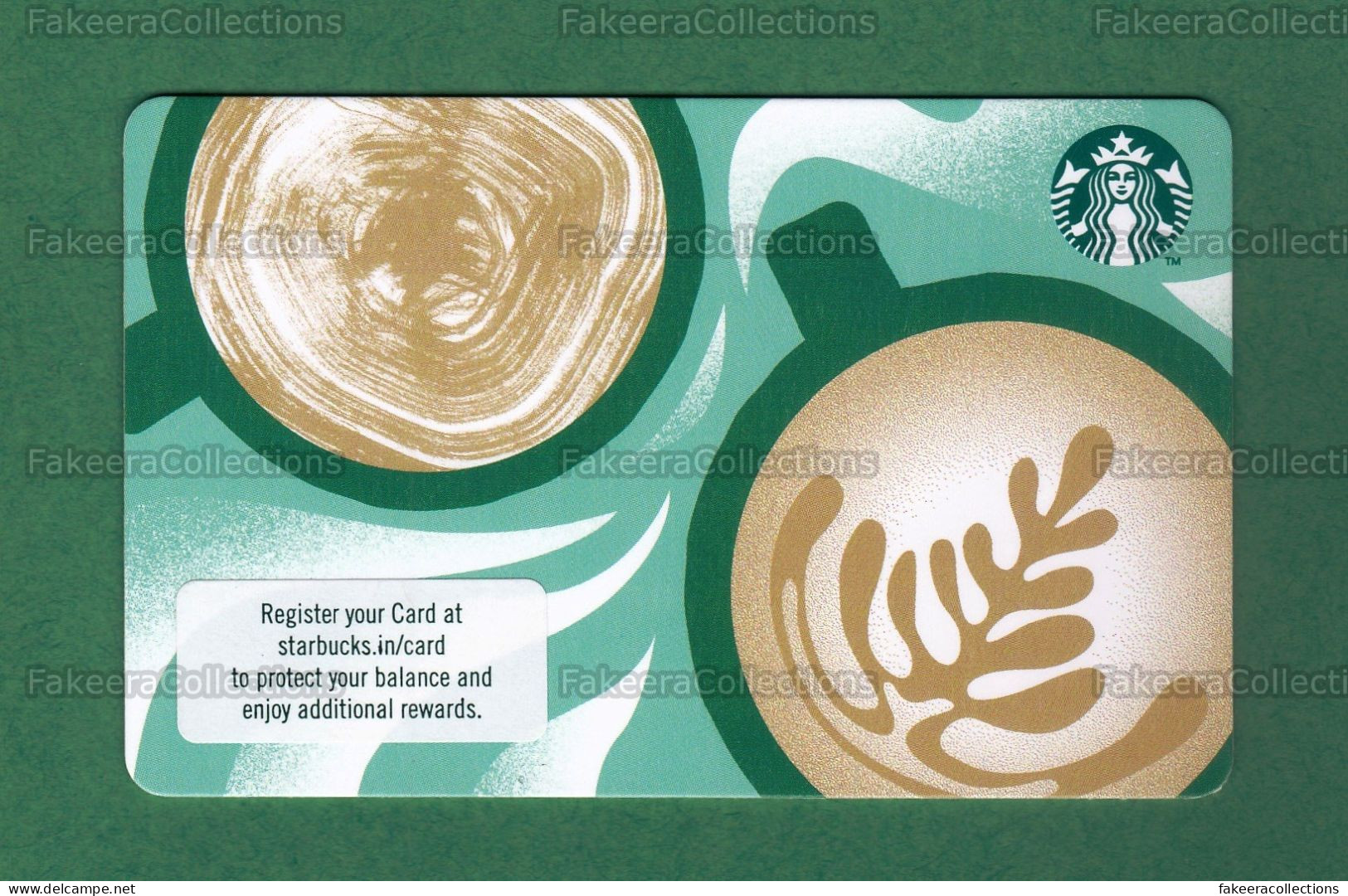 INDIA Inde Indien - Coffee In Mugs - Starbucks Card - CN 2000 , SKU 11150545 23002275 - Unused - As Scan - Gift Cards