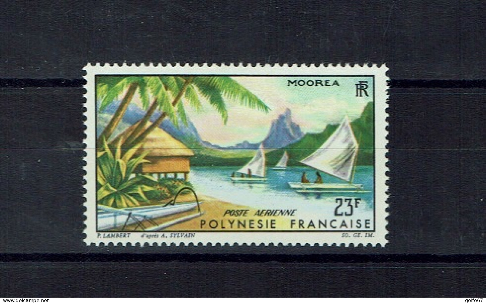 POLYNÉSIE FRANÇAISE Poste Aérienne 1964 Y&T N° 9 NEUF** - Unused Stamps