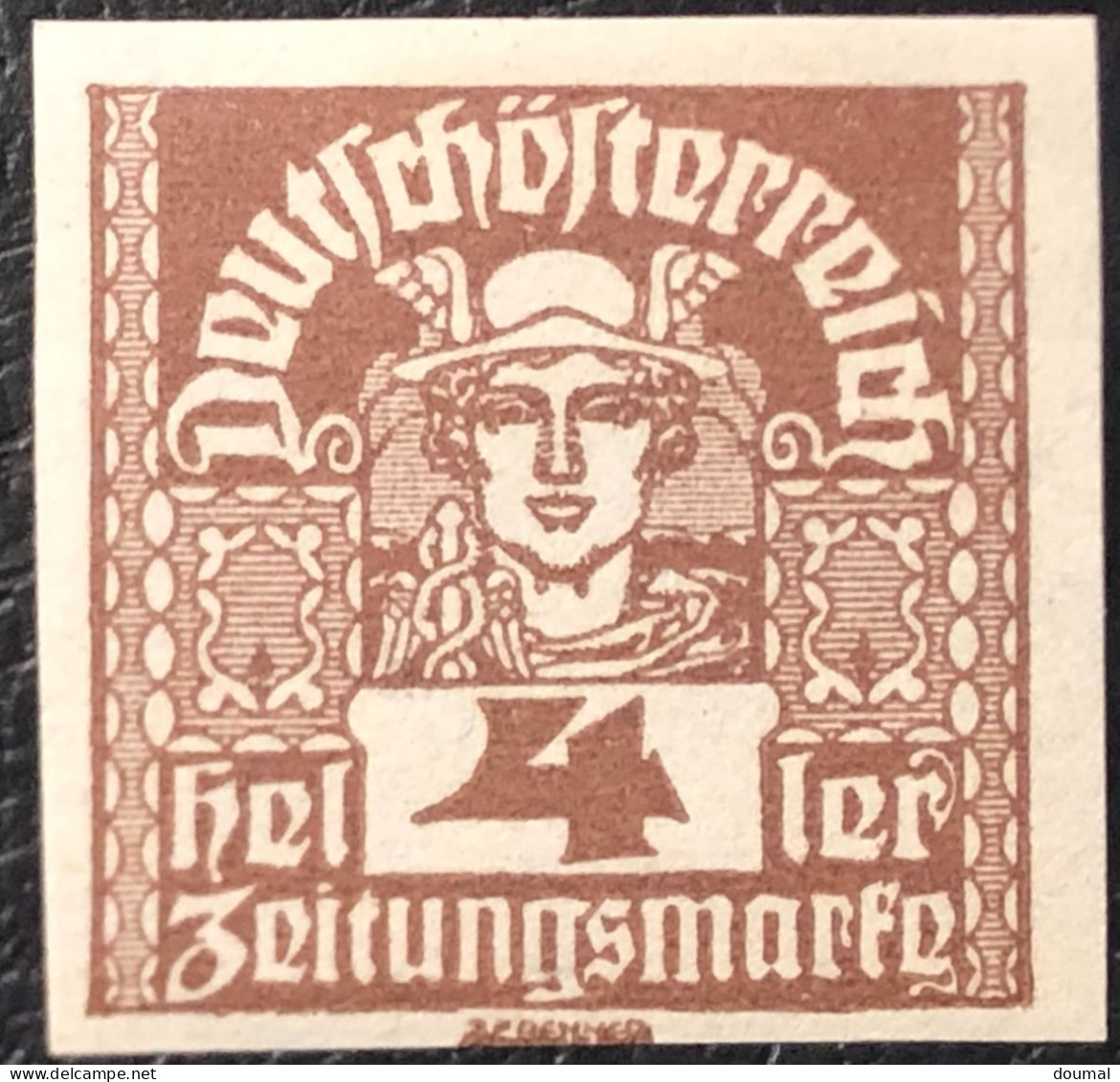 AUSTRIA 1920 4.5.8 Heller Newspaper Stamps - Ungebraucht