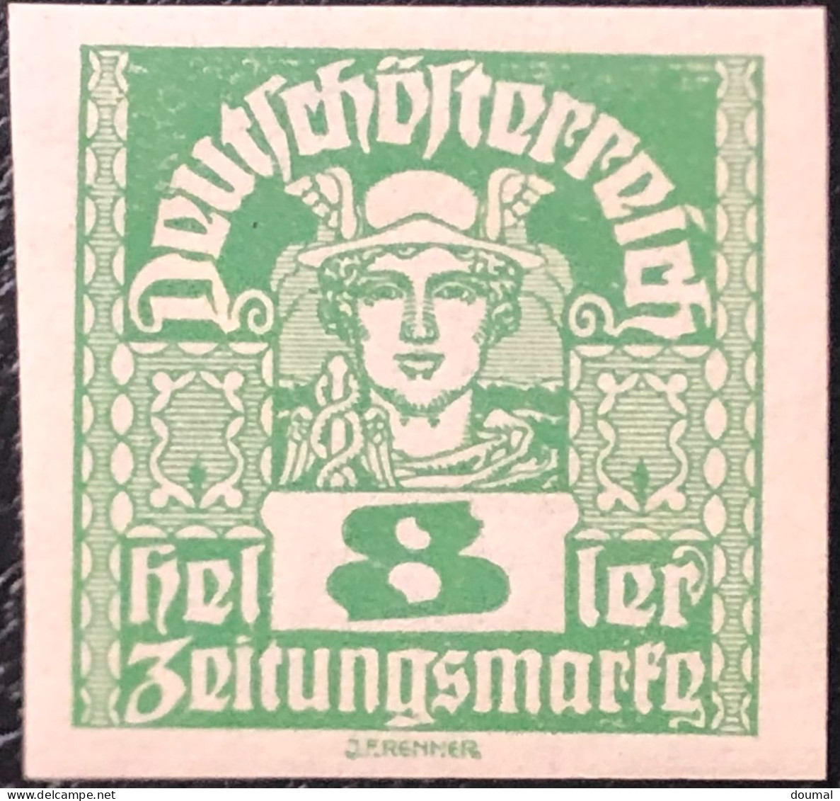 AUSTRIA 1920 4.5.8 Heller Newspaper Stamps - Ongebruikt