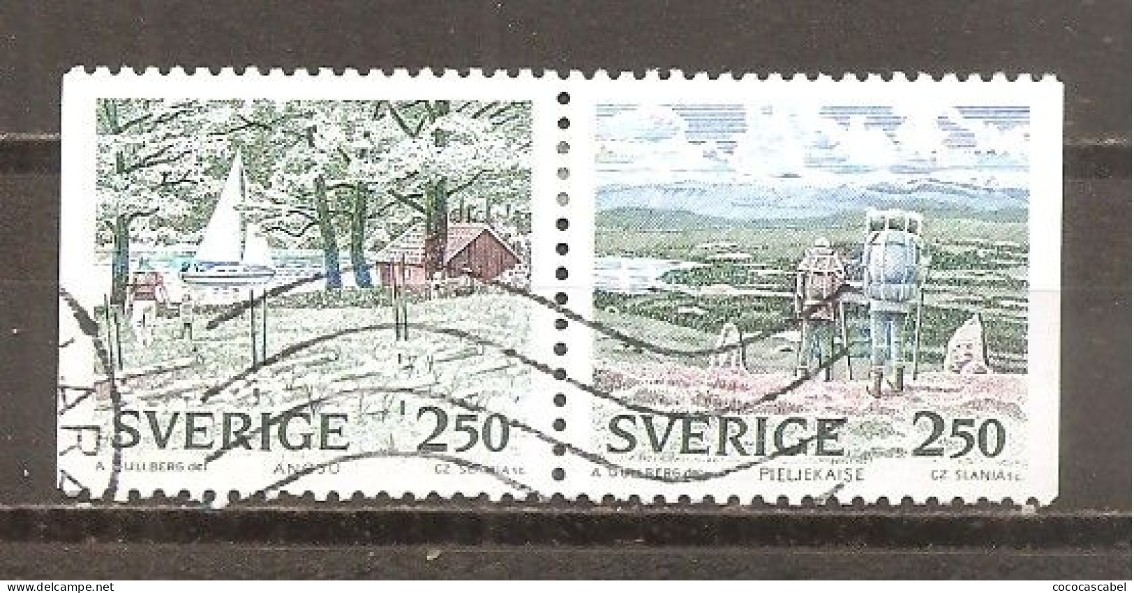 Suecia-Sweden Nº Yvert  1566a (usado) (o) - Used Stamps