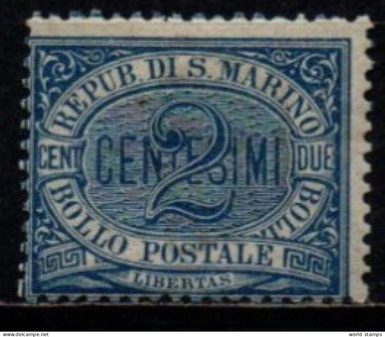 SAINT-MARIN 1892-4 * - Unused Stamps