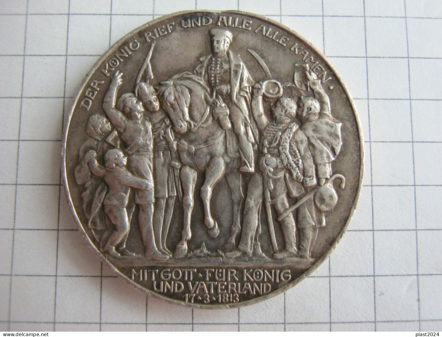 Prussia 3 Mark 1913 - 2, 3 & 5 Mark Silber