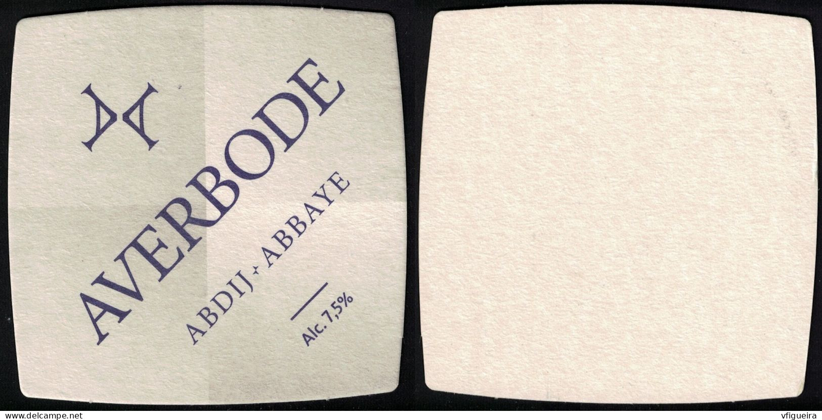Belgique SB Sous Bock Bière Beer Mat Averbode Abdij Abbaye SU - Sotto-boccale