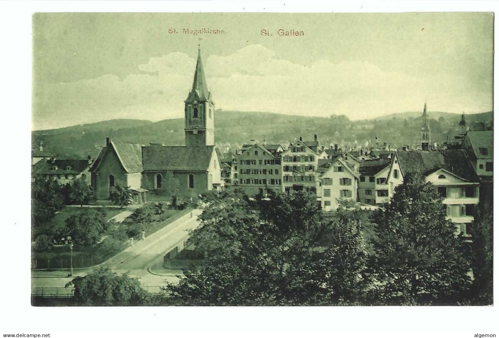 32534 - St.Gallen St. Magalkirche - Saint-Gall