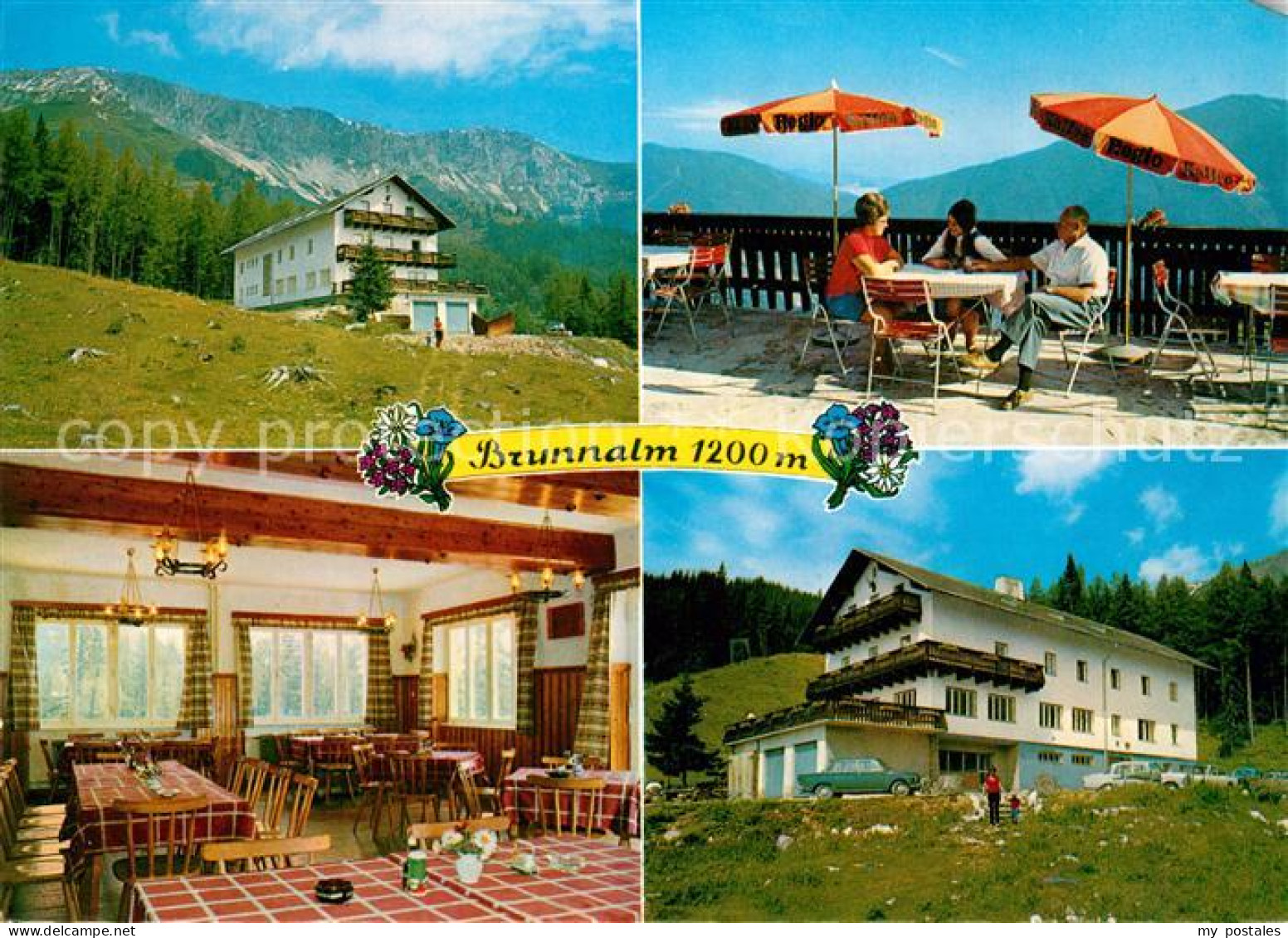 73291318 Gross Veitsch Alpengasthof Scheikl Brunnalm  Gross Veitsch - Sonstige & Ohne Zuordnung