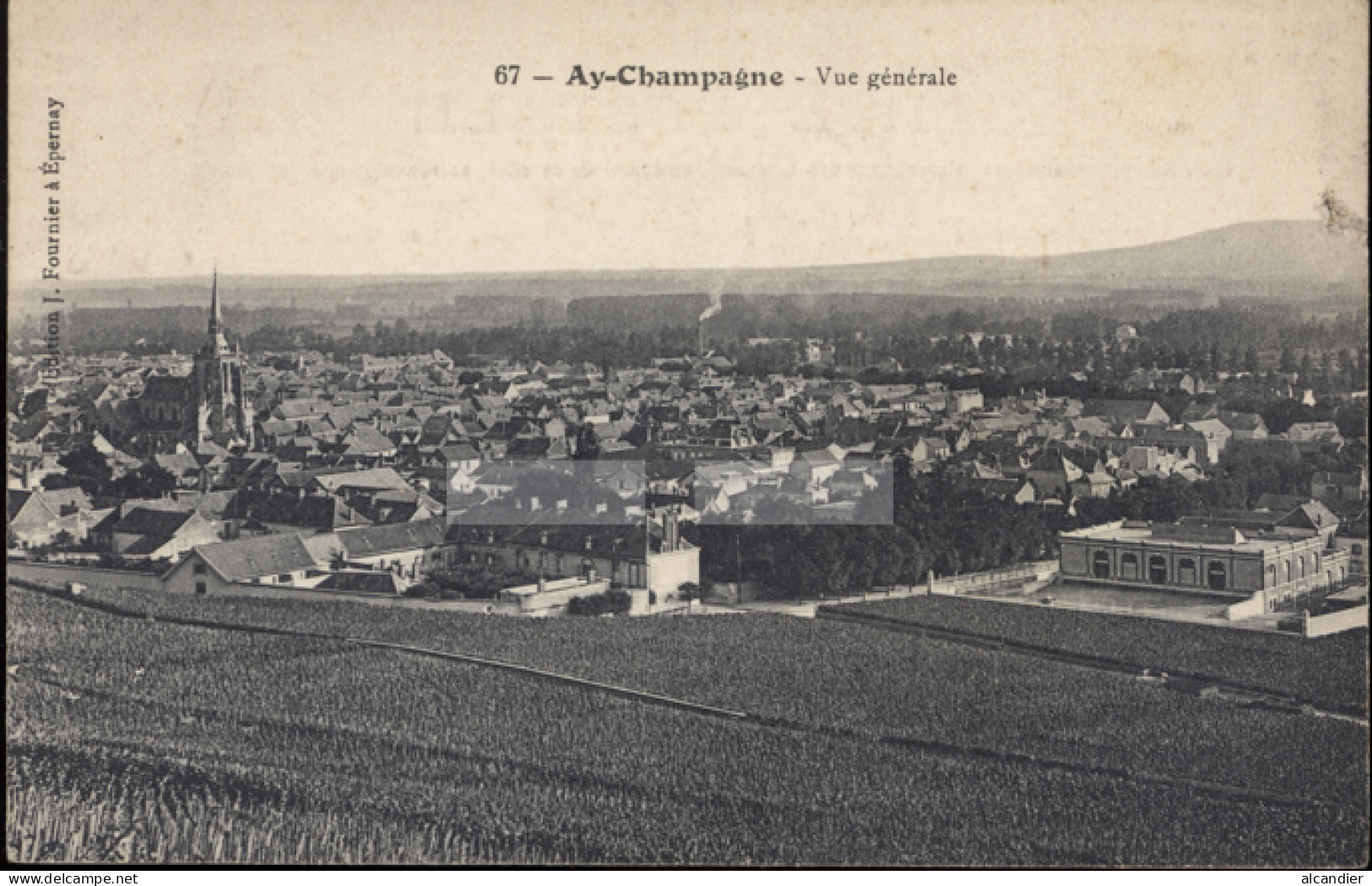 Ay Champagne - Vue Générale - Ay En Champagne