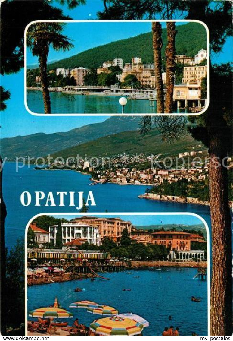 73291255 Opatija Istrien Partien Am Meer Opatija Istrien - Croatia