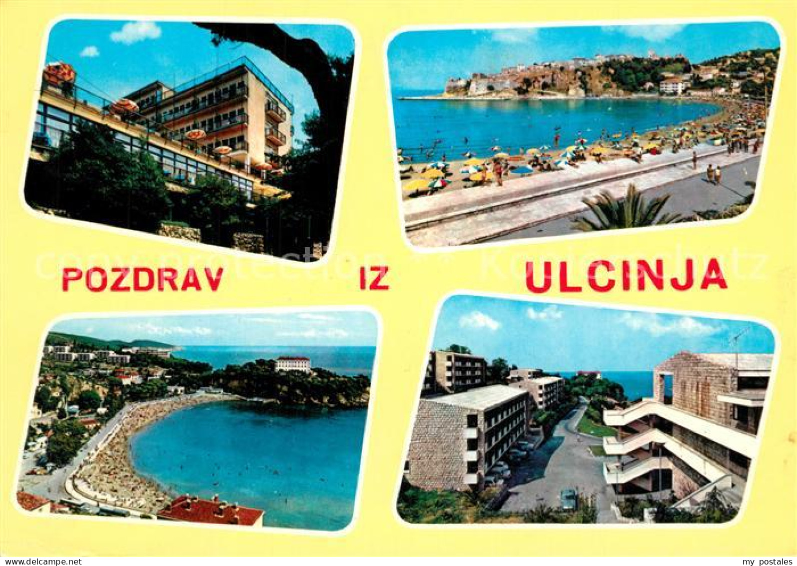 73291209 Ulcinj Strand Fliegeraufnahme Ulcinj - Montenegro