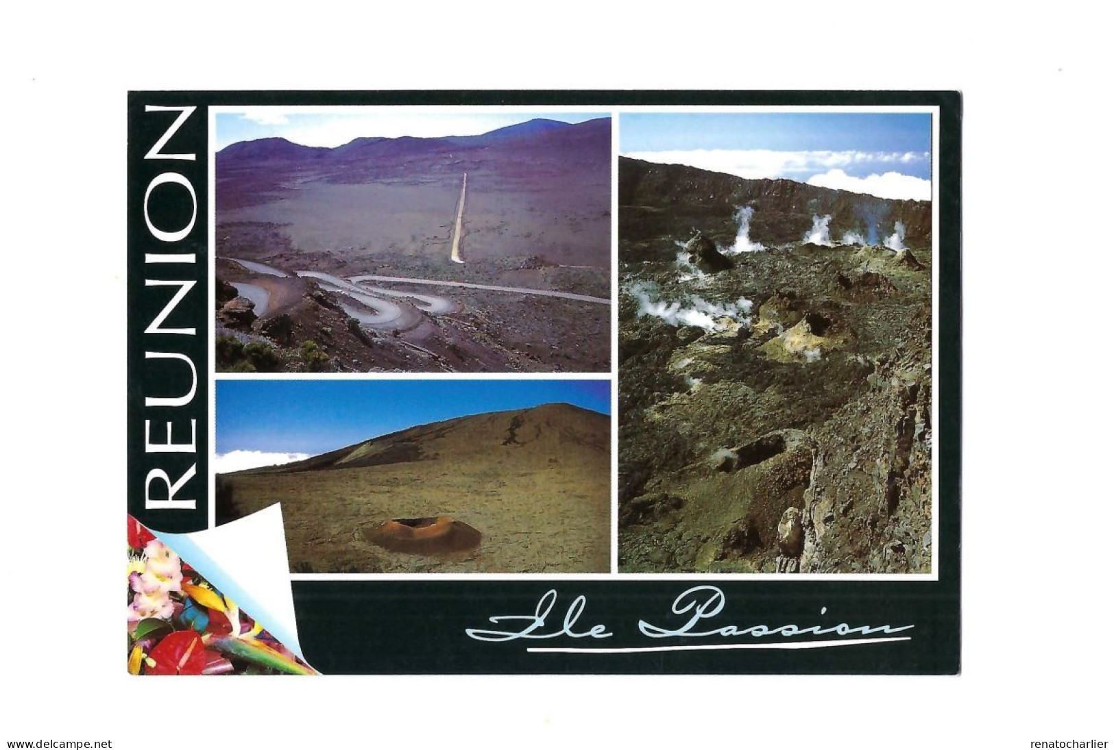 La Plaine Des Sables Et Le Volcan. - Andere & Zonder Classificatie