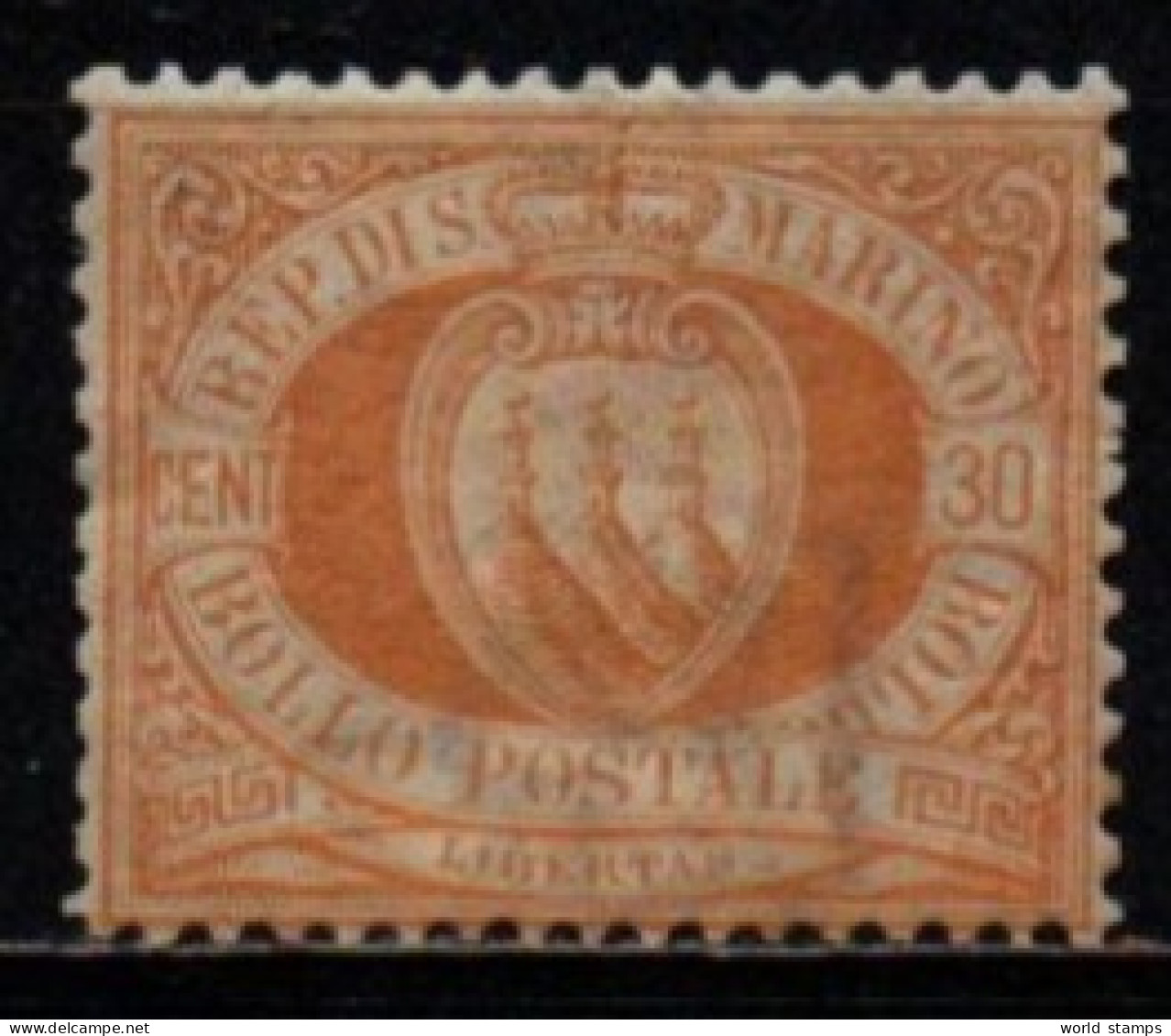 SAINT-MARIN 1892-4 * - Unused Stamps