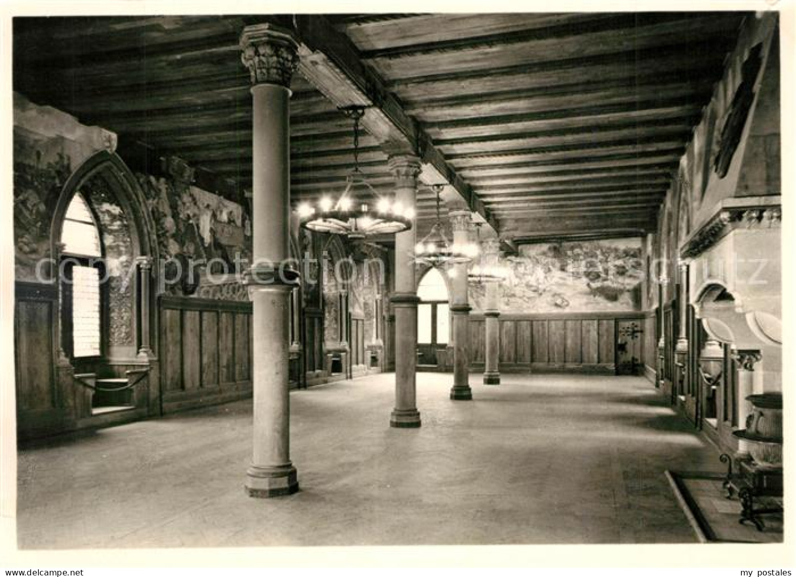 73290816 Burg Wupper Schloss Burg Rittersaal Burg Wupper - Solingen